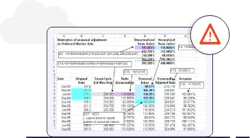 Illustration of connecting bank data
